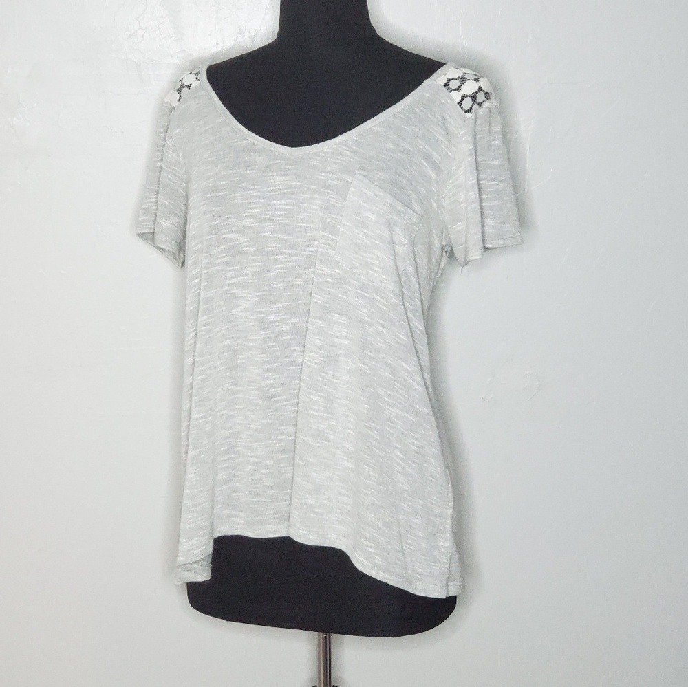 Neon Soul knit back shirt